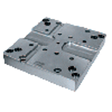 Standard basic plate for duo clamping tower